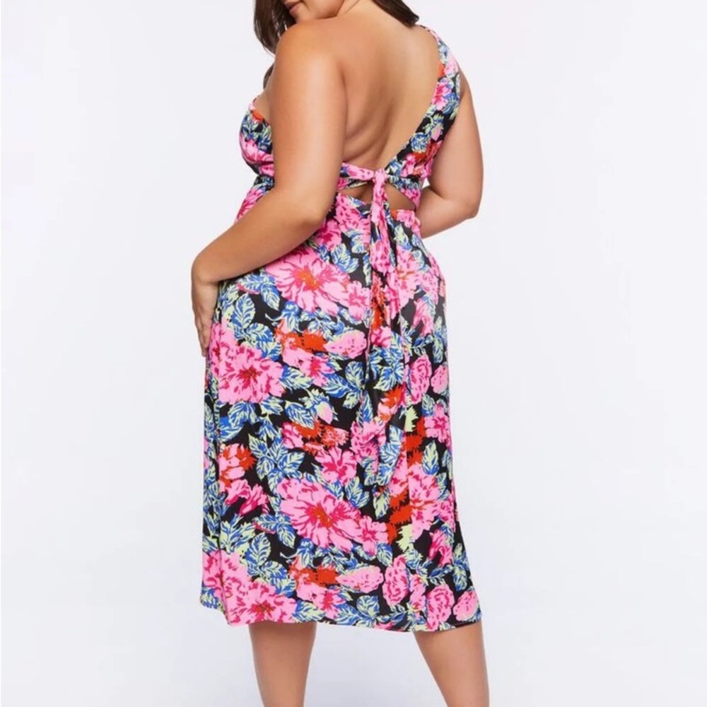 Forever 21 Black and Multi-Color Dress